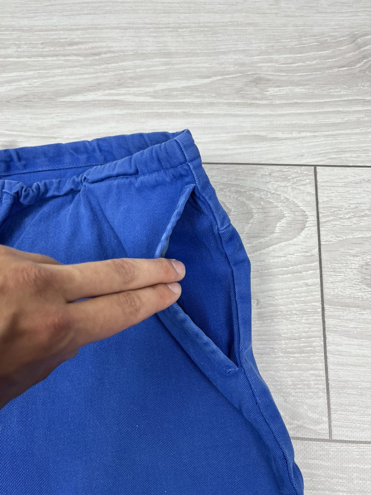 Le Laboureur Le Laboureur Vintage 70s French Blue Work Pants Size US 36 / EU 52 - 11 Thumbnail