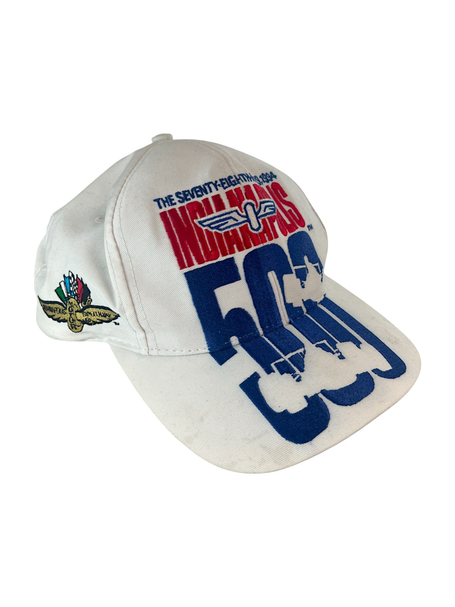 Logo 7 VTG 1994 IMS Indy 500 Indianapolis Motor Speedway Logo 7 Cap Size ONE SIZE - 4 Thumbnail