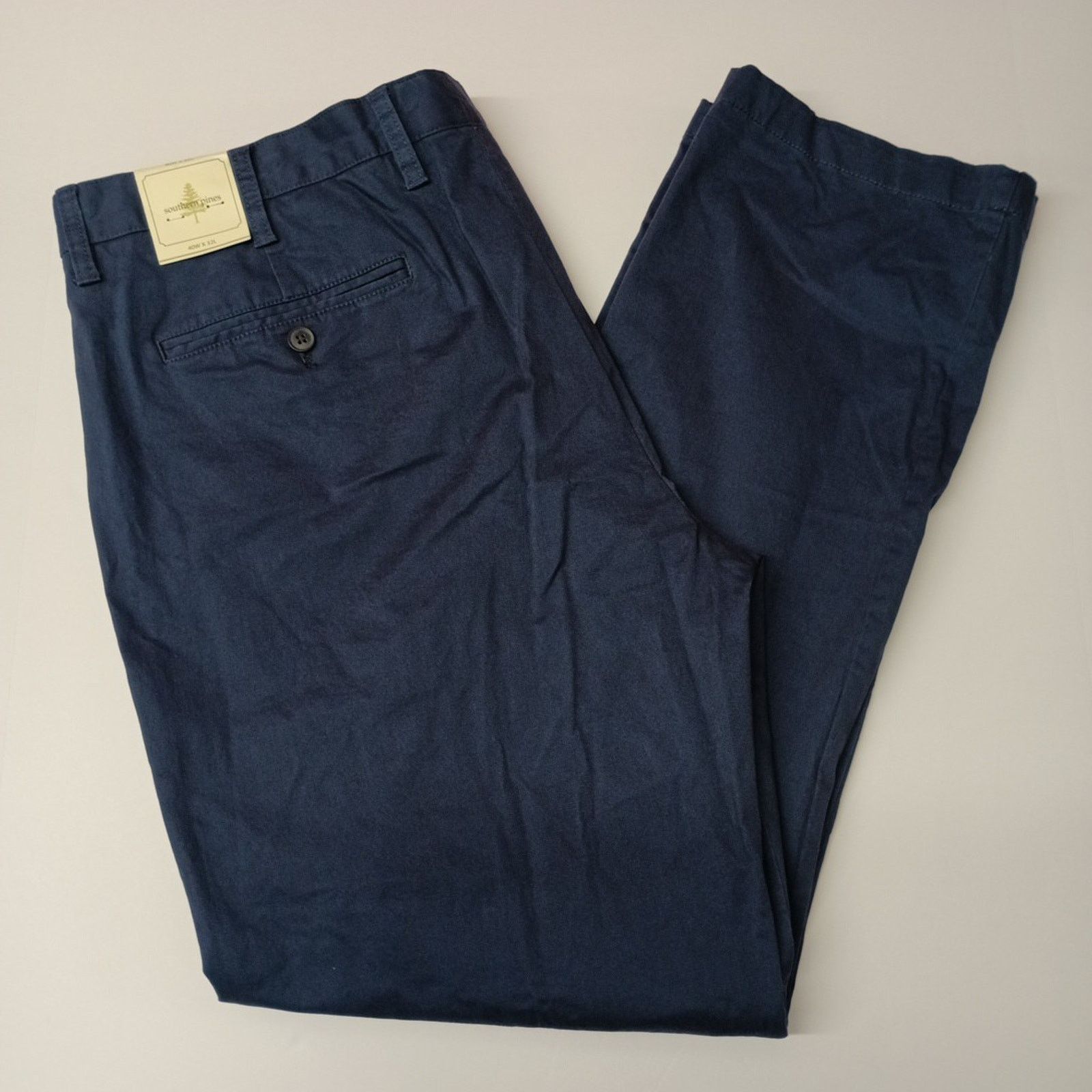 Other Southern Pines Chino Pants Men's Size 40x32 Blue Stretch Size US 40 / EU 56 - 1 Thumbnail