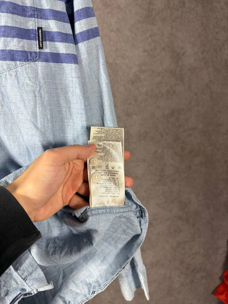 Diesel 55 Diesel designer pocket shirt Size US L / EU 52-54 / 3 - 6 Thumbnail