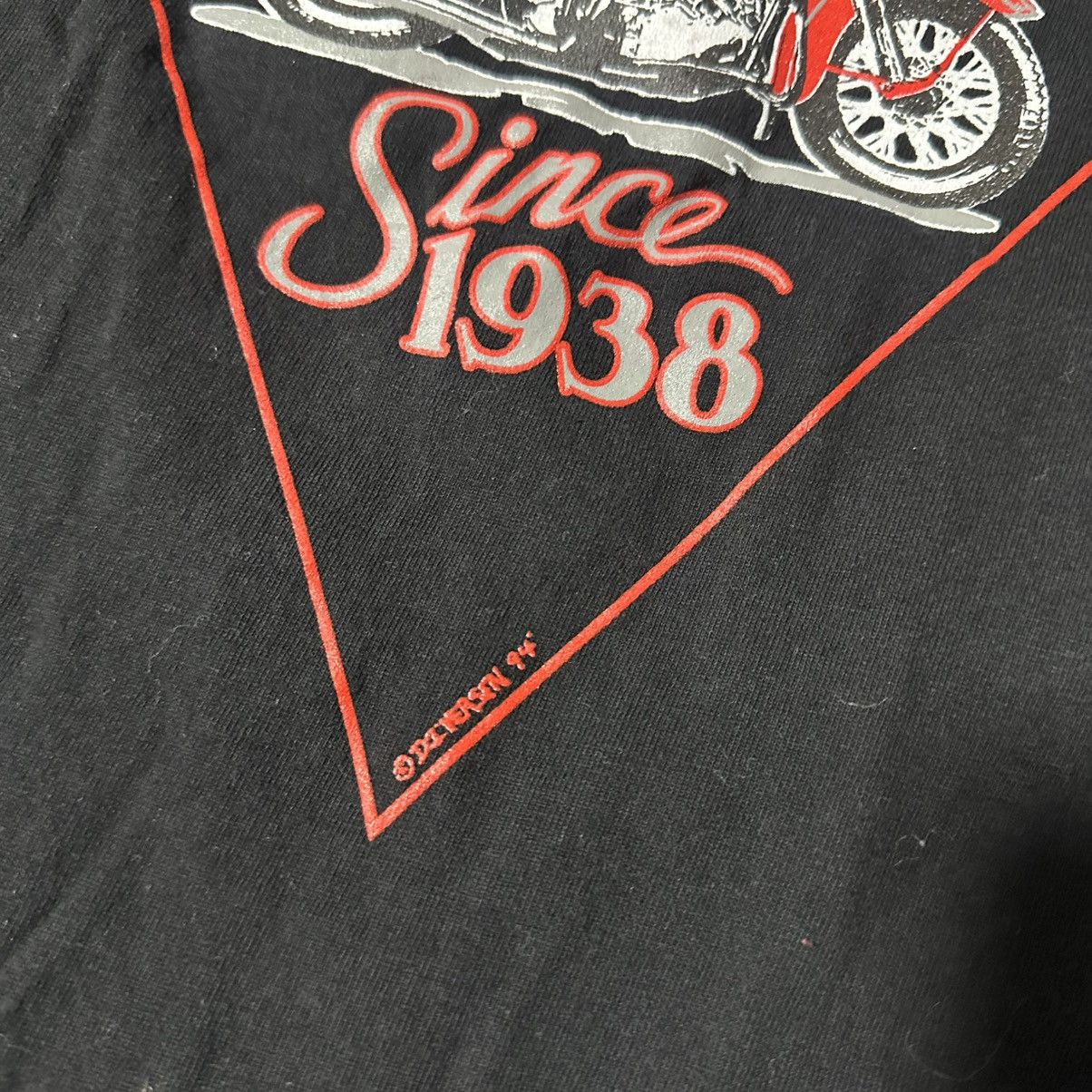 Vintage VTG 90s Broken Spoke Saloon Tank Sturgis Motorcycle Rally Size US XL / EU 56 / 4 - 5 Thumbnail