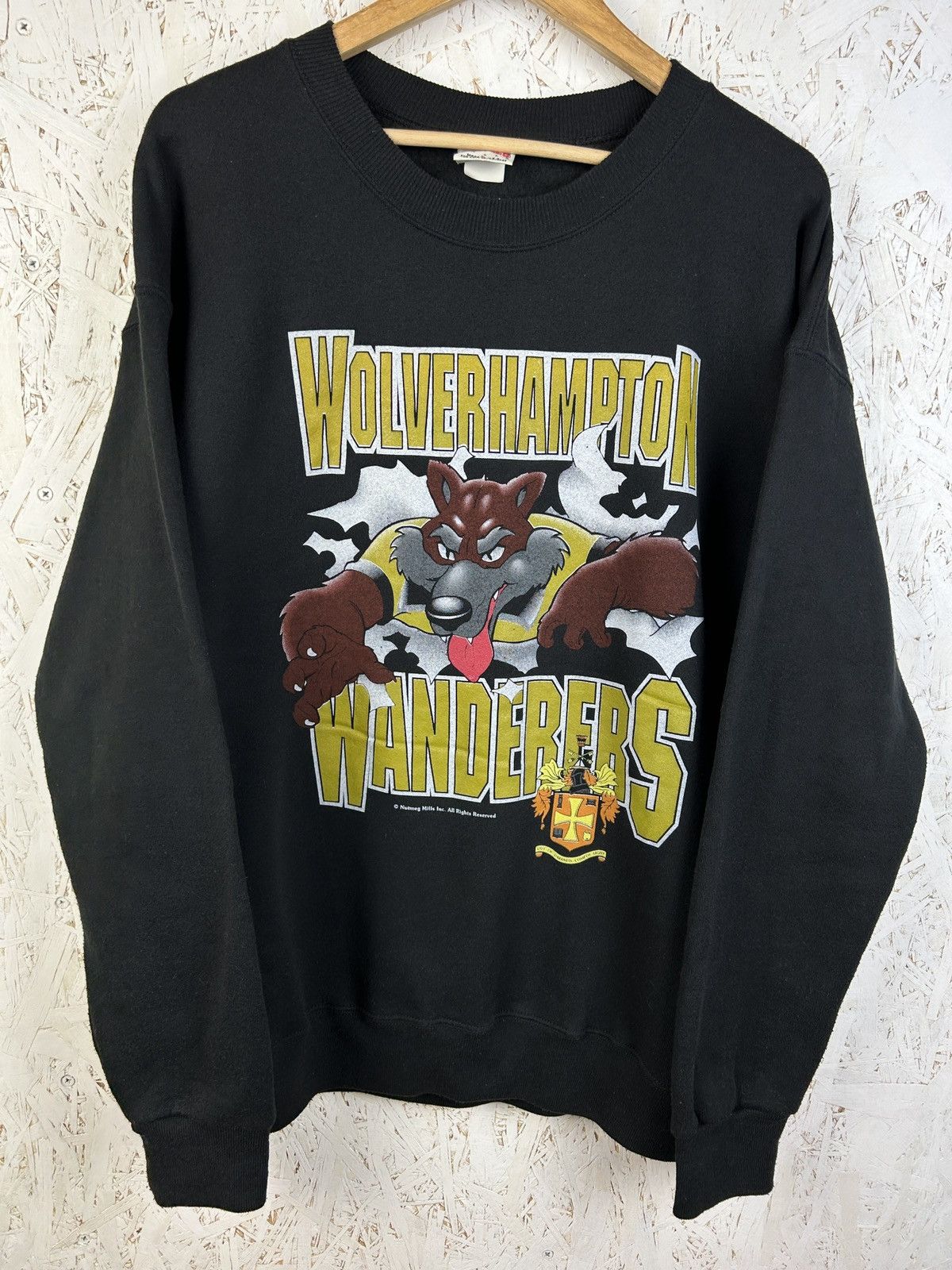 Nutmeg 90s Vintage Nutmeg Wolverhampton Wanderers Looney Tunes Size US L / EU 52-54 / 3 - 1 Thumbnail