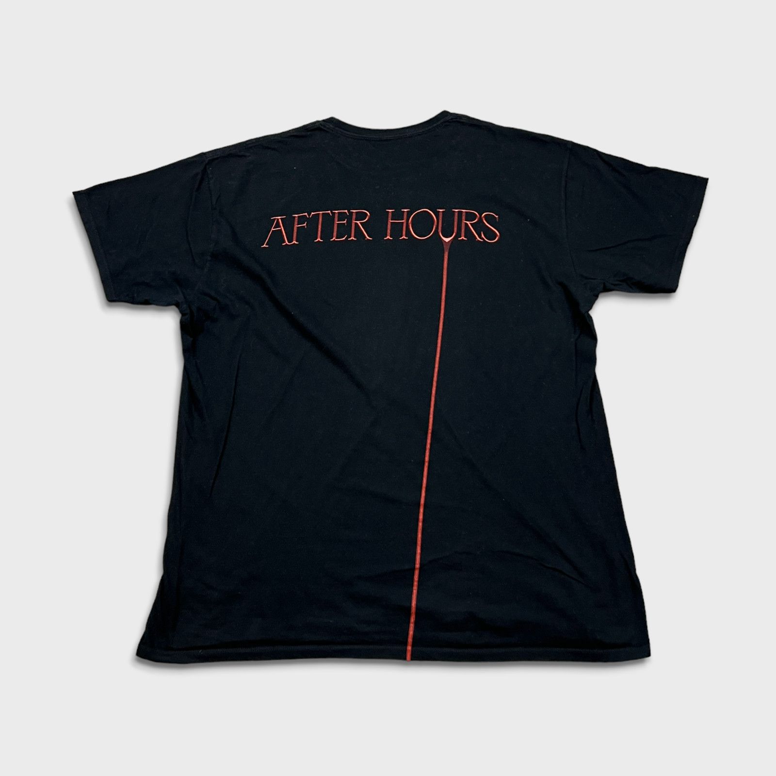 Band Tees × Rap Tees × The Weeknd The Weeknd XL XO After Hours Promo Double Sided Graphic Tee Size US XL / EU 56 / 4 - 5 Thumbnail