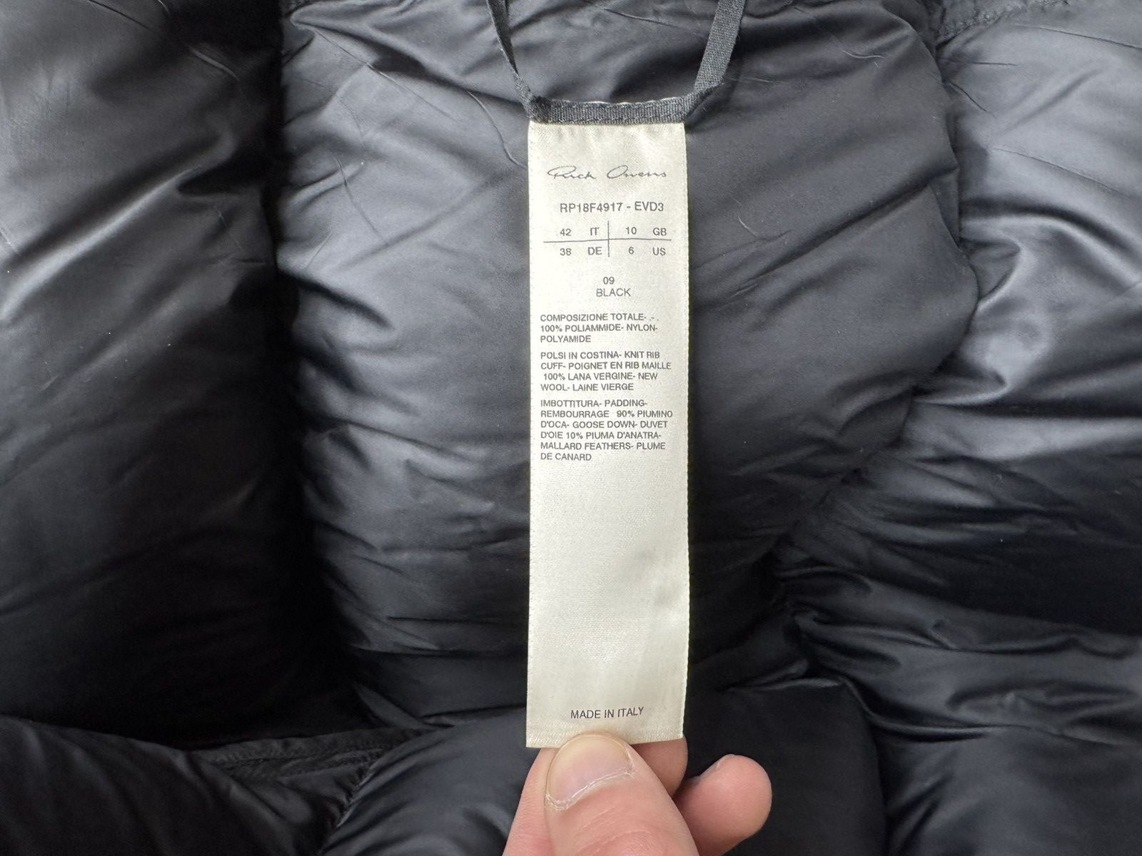 Rick Owens Rick Owen’s funnel jacket Size M / US 6-8 / IT 42-44 - 9 Thumbnail