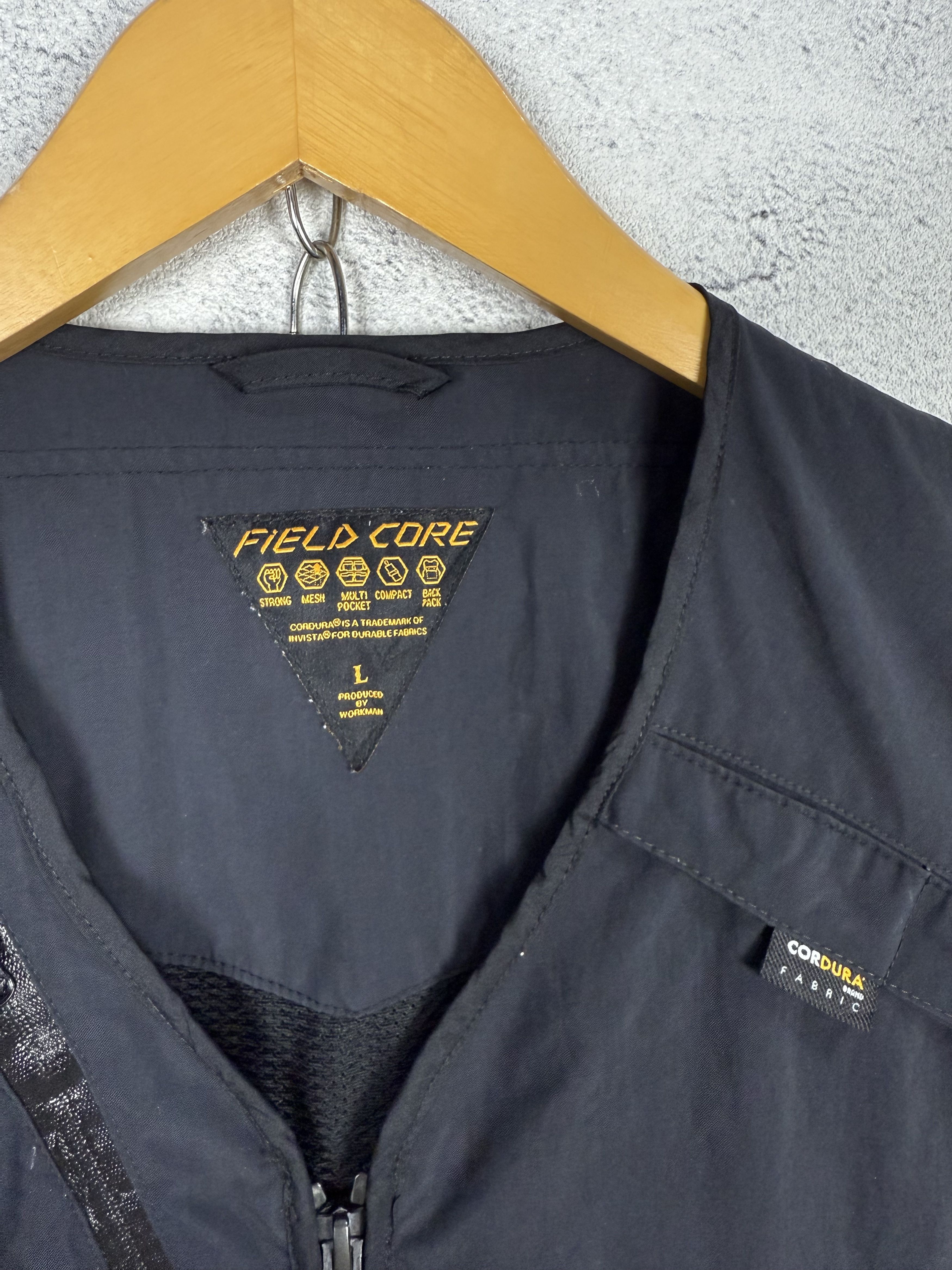 Japanese Brand Fieldcore Multi Pocket Tactical Cordura Vest Biker Size US M / EU 48-50 / 2 - 5 Thumbnail