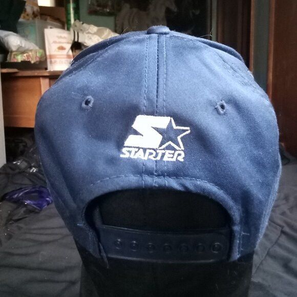 Starter Vintage STARTER Arch Virginia Cavaliers Snap Hat Cap Size ONE SIZE - 4 Thumbnail