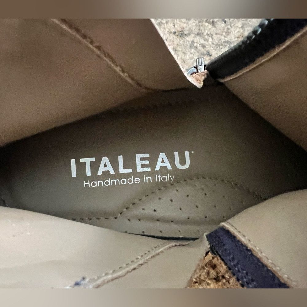 Other ITALEAU Foliana Waterproof Suede Booties – Navy Size: 38 / Size US 7.5 / IT 37.5 - 5 Thumbnail