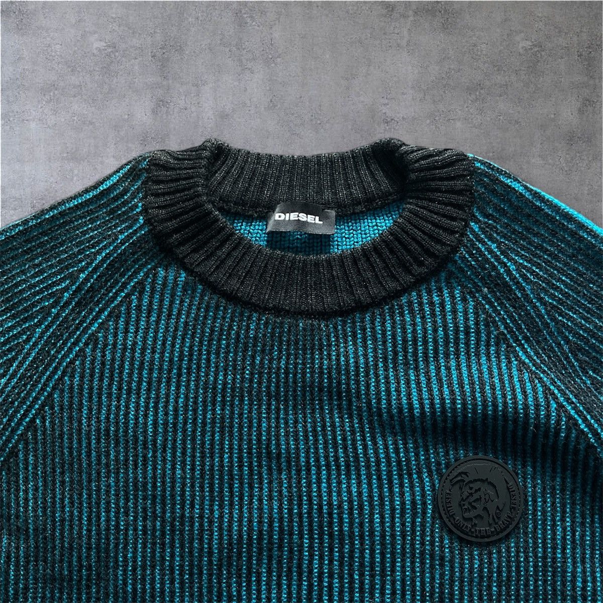 Diesel Diesel Men Archive Knit Grunge Punk Y2K Luxury Casual Knit Size US L / EU 52-54 / 3 - 7 Thumbnail