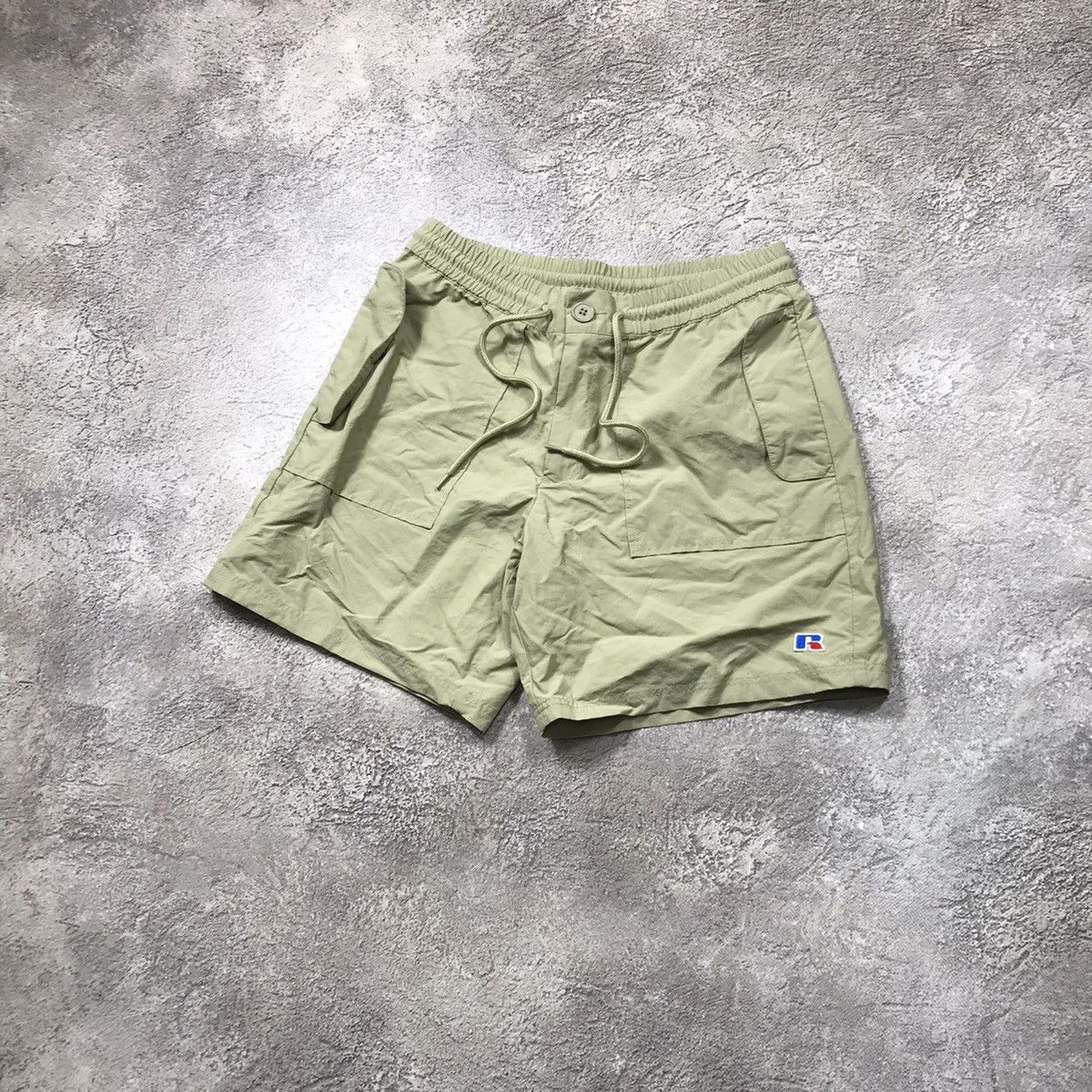 Vintage Vintage Russell Athletic Baggy Shorts Khaki Streetwear 90s 3 Size US 30 / EU 46 - 2 Thumbnail