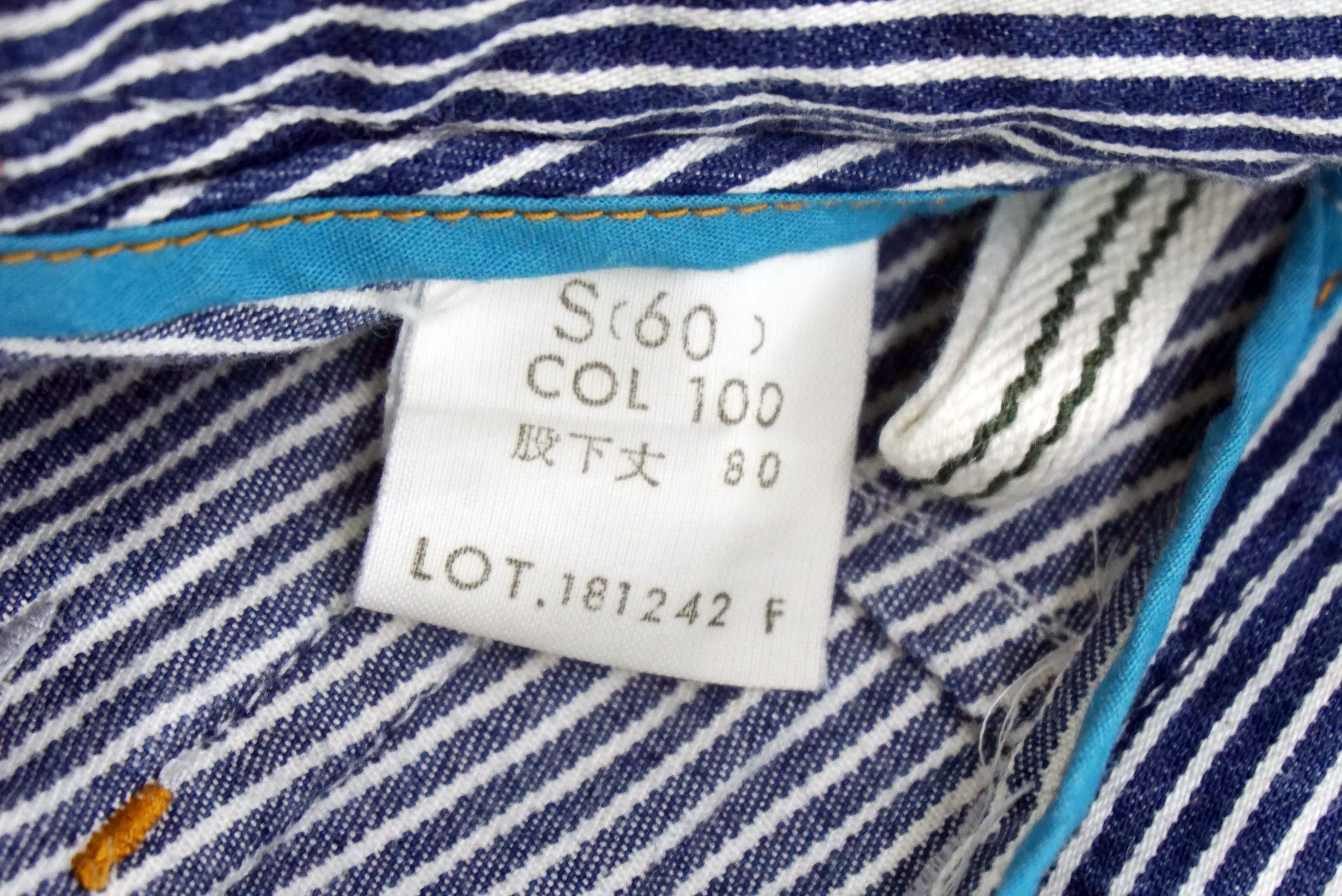 Japanese Brand Et Boite Jeans fit W29xL28 Low-Rise Ankle Baker Denim Size 25" / US 0 / IT 36 - 11 Thumbnail