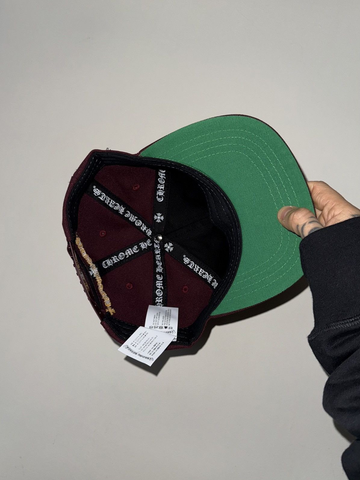 Chrome Hearts Chrome hearts baseball logo hat Size ONE SIZE - 3 Thumbnail
