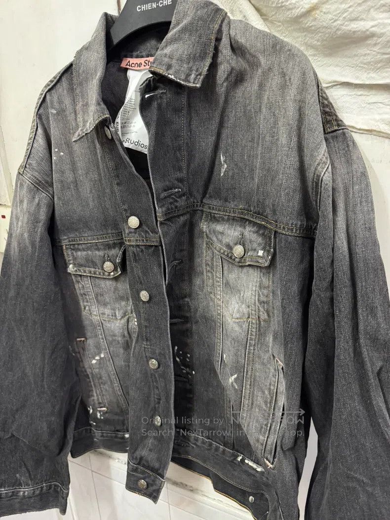 Acne Studios Acne Studios Retro faded ink-splashed loose off-the-should Size US XS / EU 42 / 0 - 3 Thumbnail