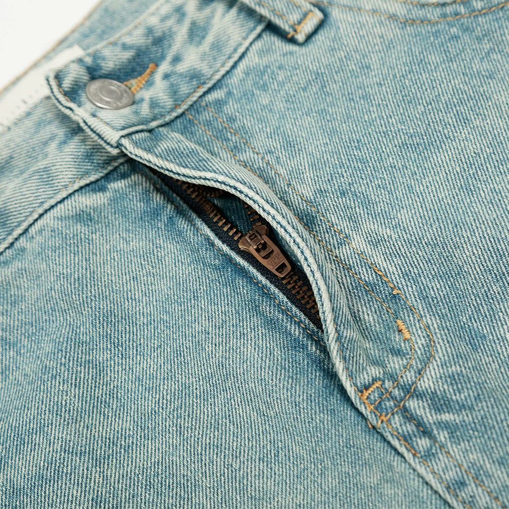 Japanese Brand × Jean Men's retro washed gradient distressed loose jeans Size US 32 / EU 48 - 3 Thumbnail