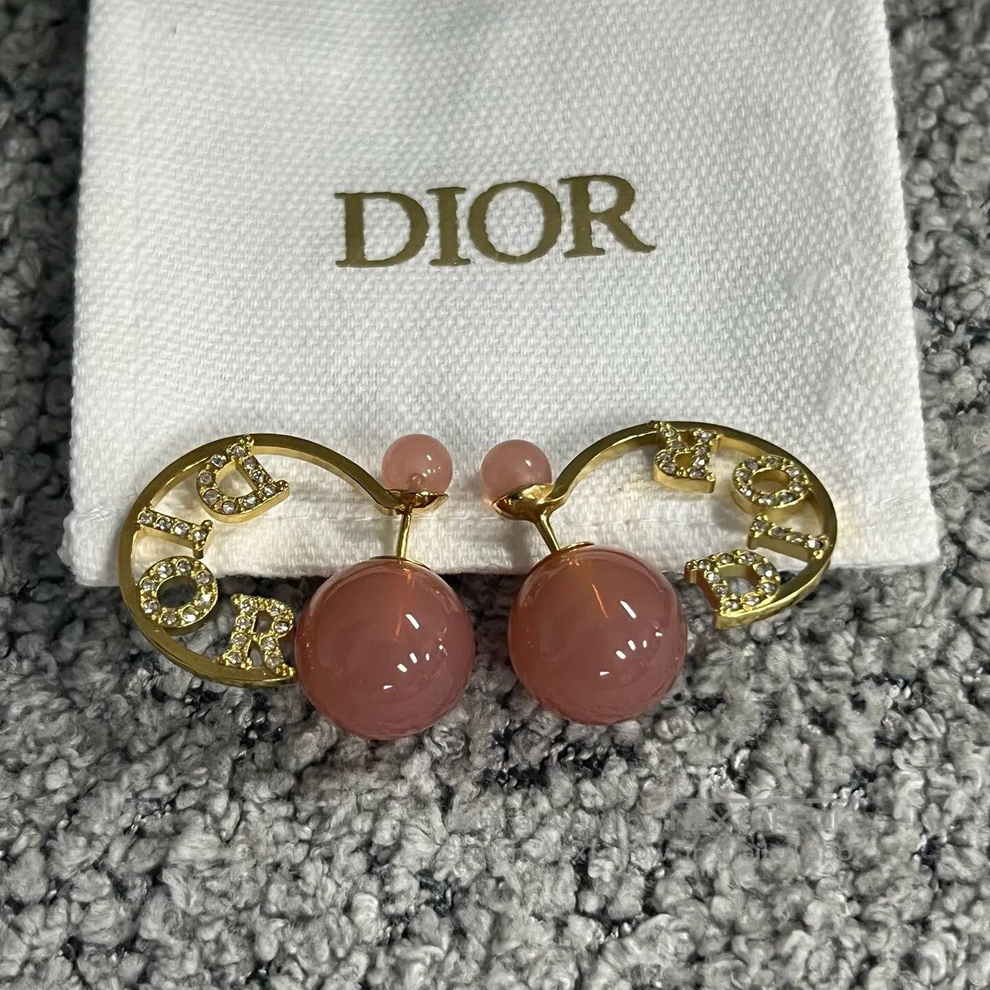 Dior Dior Integrated ball buckle closure metal resin pearl crys Size ONE SIZE - 2 Thumbnail