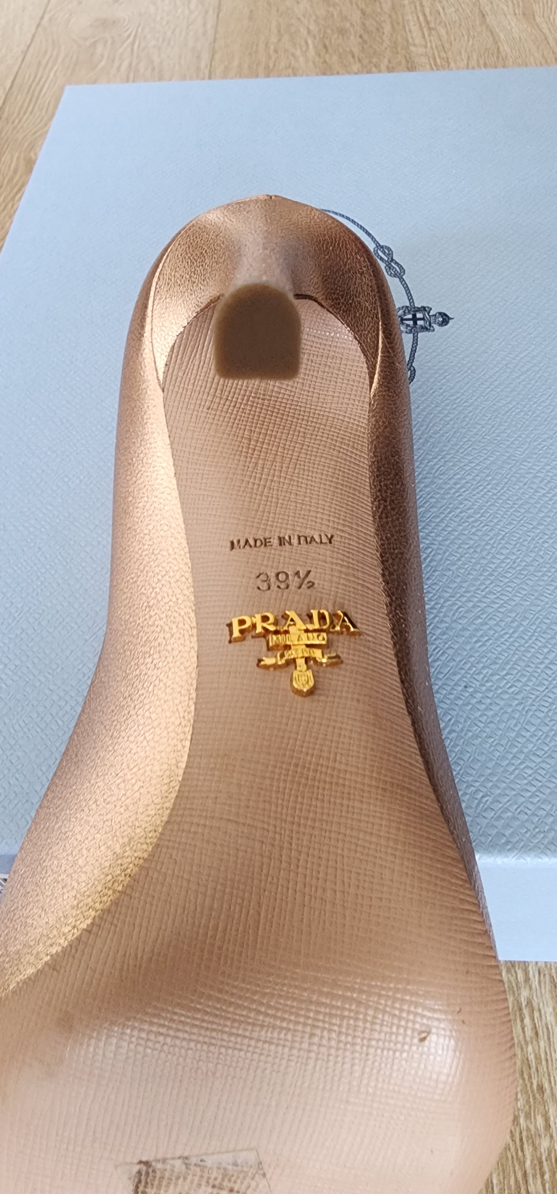Prada Prada Clazature Donna Leather pump Size US 9.5 / IT 39.5 - 21 Thumbnail
