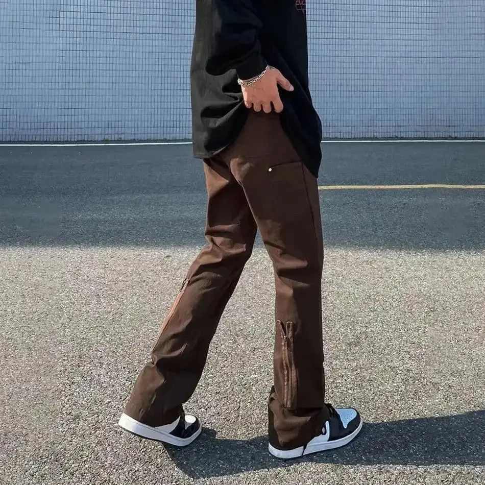 Japanese Brand Casual Pants Y2k High Street Zip Cargo Trousers Size US 32 / EU 48 - 4 Thumbnail