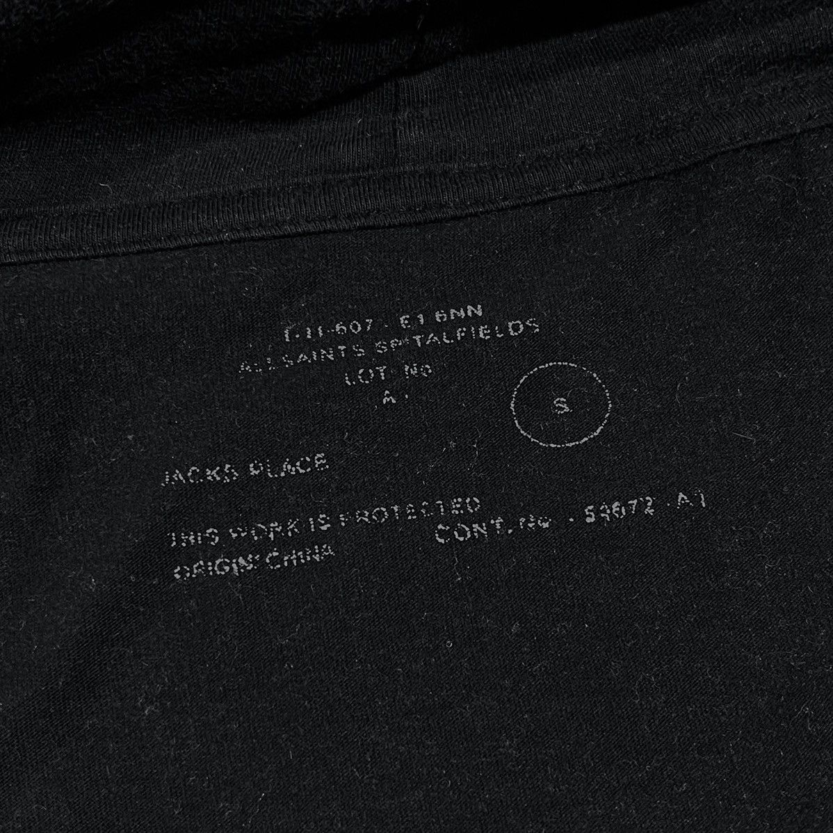 Allsaints × Japanese Brand × Vintage Vintage Rick Owens Style Allsaints Full Zip Hoodie Size S Size US S / EU 44-46 / 1 - 6 Thumbnail