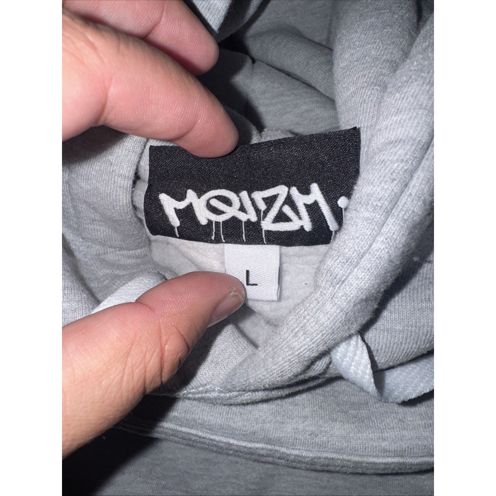 Cookies Cookie x MQIZM Graffiti Hoodie Grey L 23x27 Bubble Letter Size US L / EU 52-54 / 3 - 5 Thumbnail