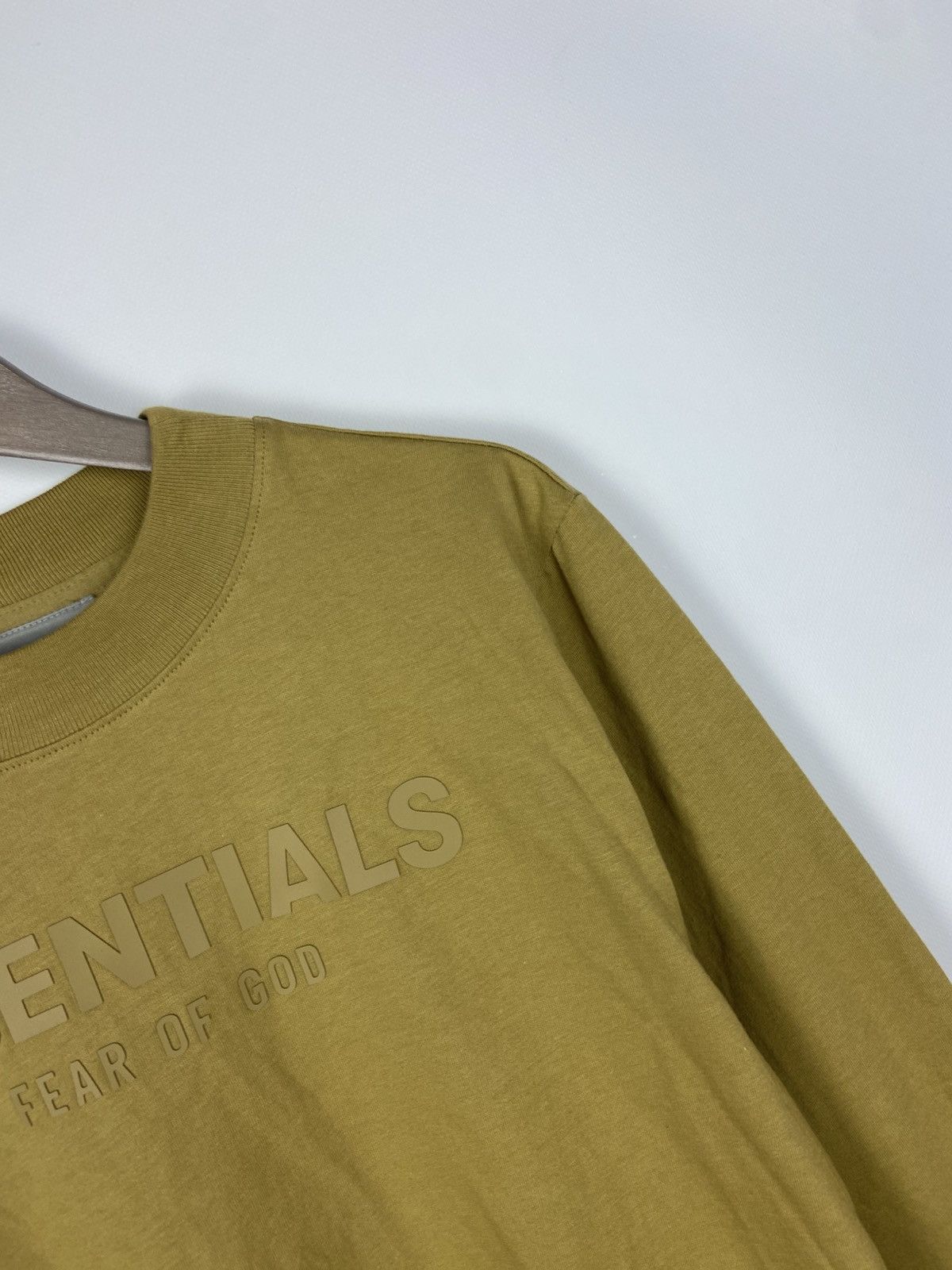 Designer × Fear of God New! Fear Of God Essentials Logo Long Sleeve Sweatshirt Size US S / EU 44-46 / 1 - 4 Thumbnail