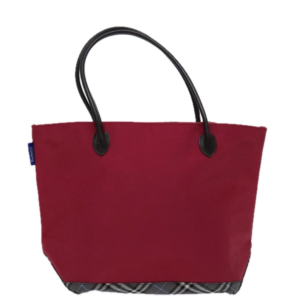 Burberry - Red Synthetic Tote Bag (Pre-Owned) Size ONE SIZE - 1 Thumbnail