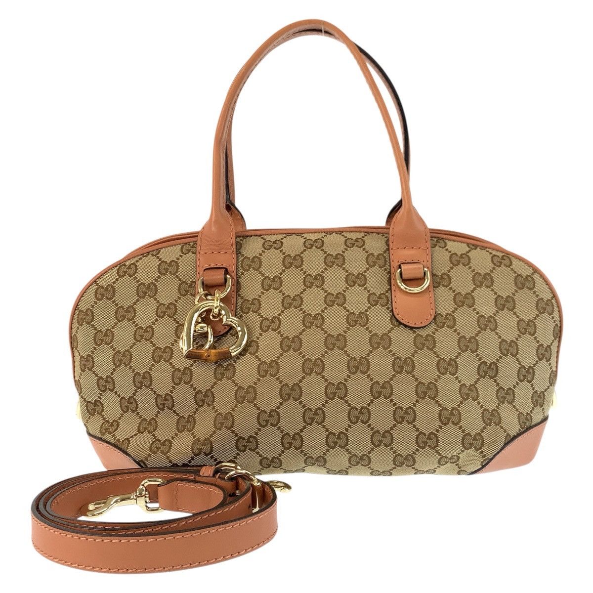 Gucci Gucci Gucci GG Canvas Leather 2way Bag Textile Handbag 269955 DUTY FREE for USA Size ONE SIZE - 1 Thumbnail