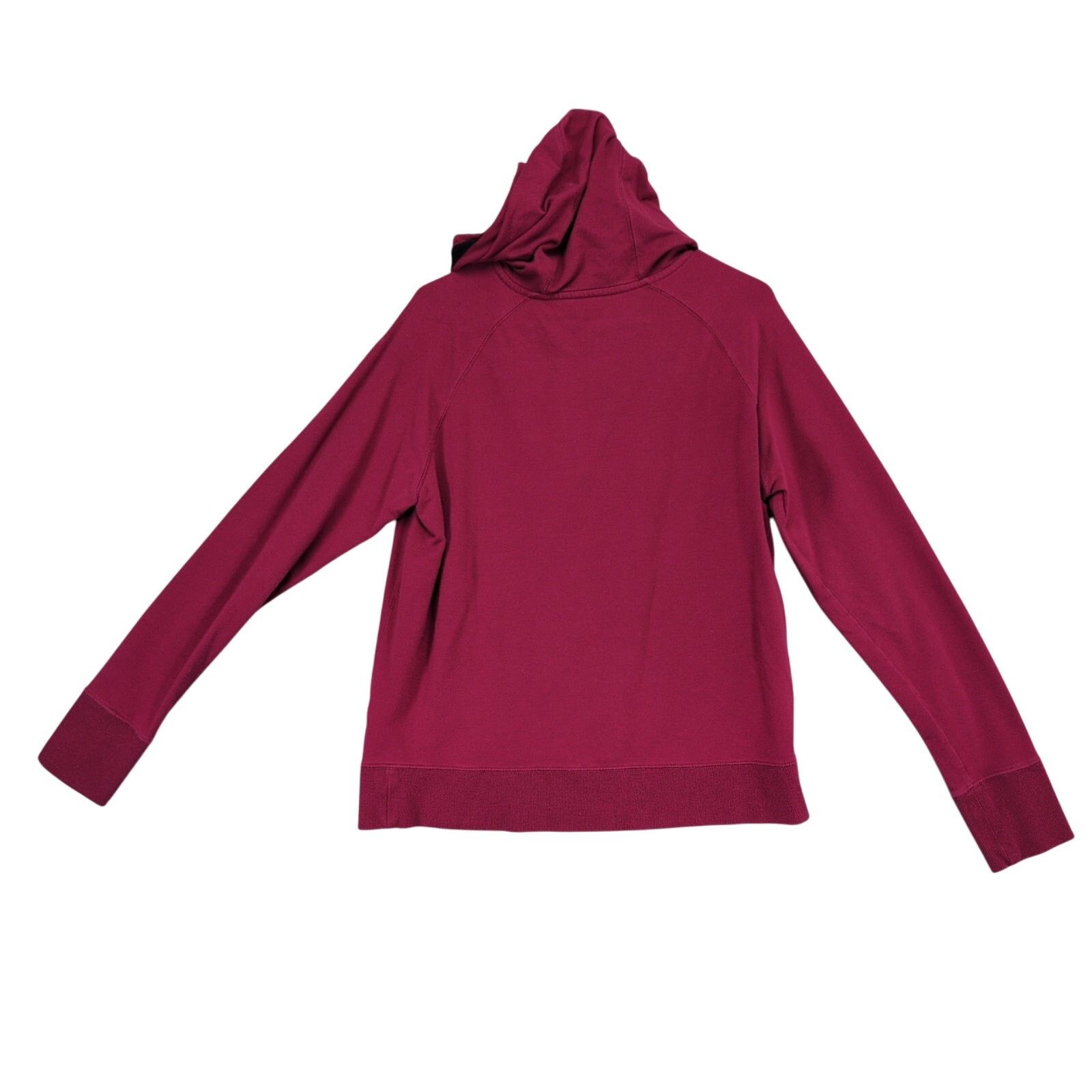 Calvin Klein Vtg Y2K Calvin Klein Women's XL Red 1/4 Zip Pullover Hoodie Size XL / US 12-14 / IT 48-50 - 3 Thumbnail