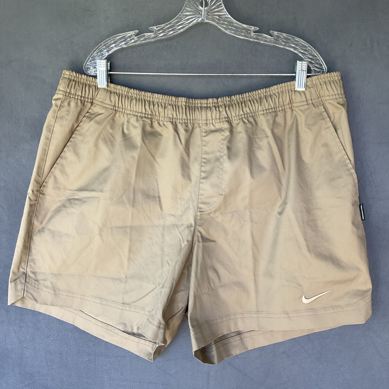 Nike Nike Men’s Canvas Shorts Beige XXL Stretch Michigan State Size US 38 / EU 54 - 1 Thumbnail
