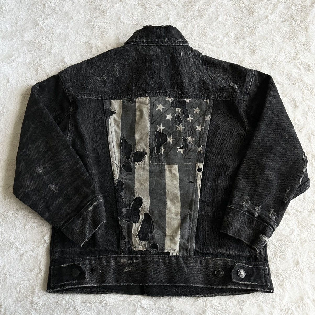 Denim & Supply Ralph Lauren Ralph Lauren Denim Supply Jacket Womens XS Flag Trucker USA Size XS / US 0-2 / IT 36-38 - 1 Thumbnail