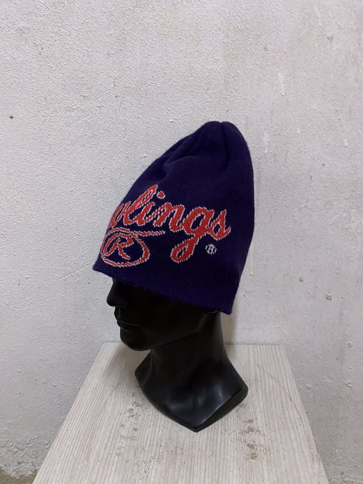 Japanese Brand × Vintage Vintage Rawlings Spell Out Beanie Hat Size ONE SIZE - 3 Thumbnail