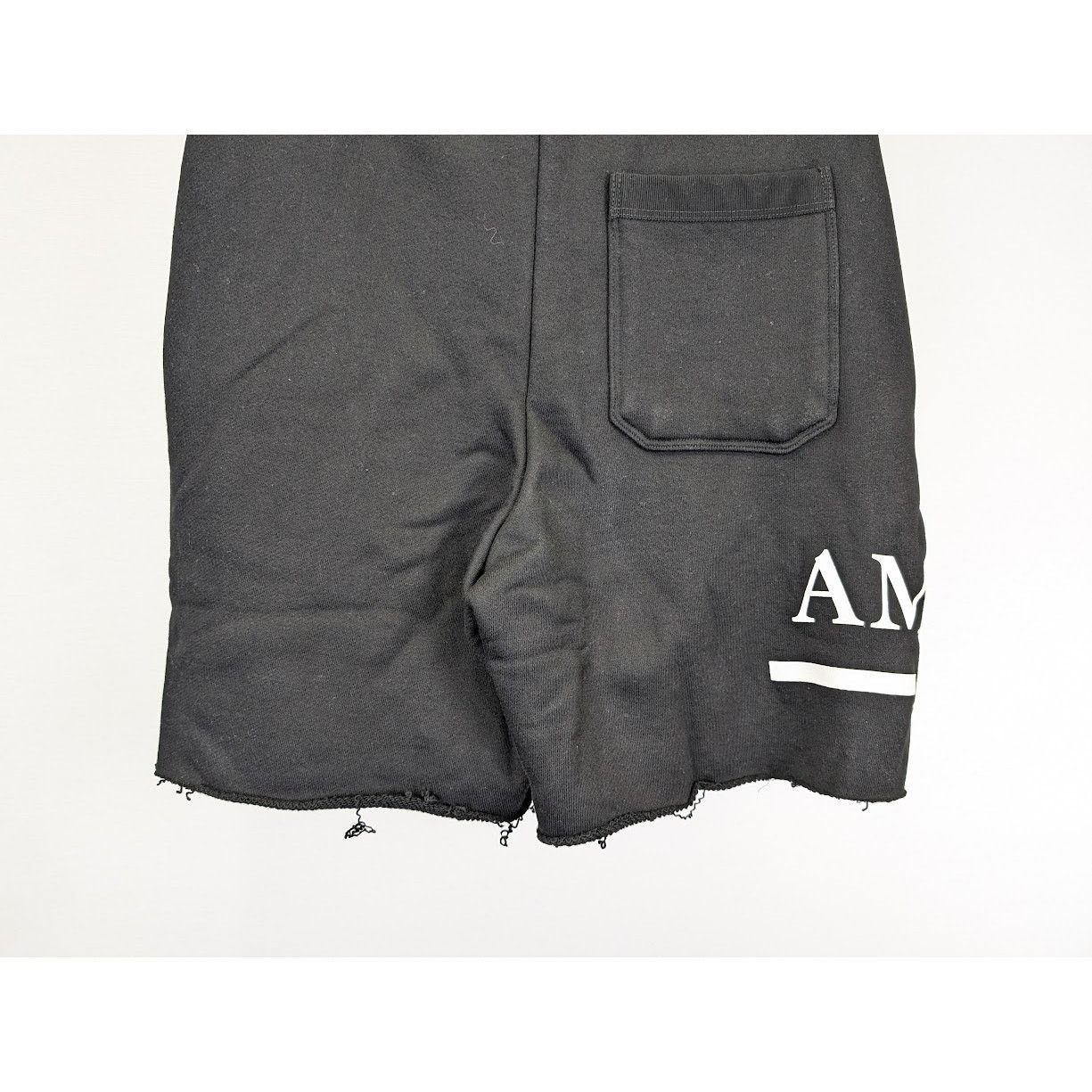Amiri o1rshd1 MA Bar Sweatshorts in Black Size US 32 / EU 48 - 14 Thumbnail