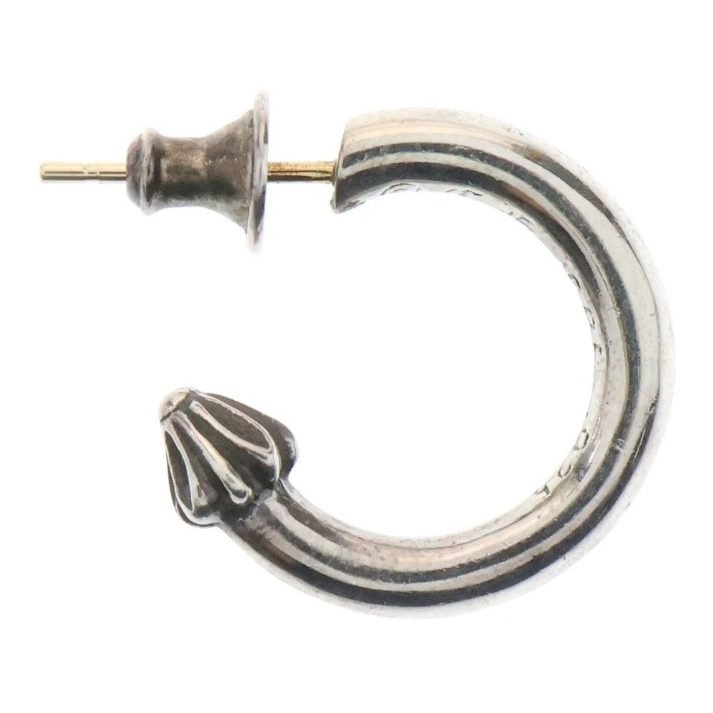 Chrome Hearts Chrome Hearts Plain Hoop Earring Silver BCA101 Size ONE SIZE - 2 Thumbnail
