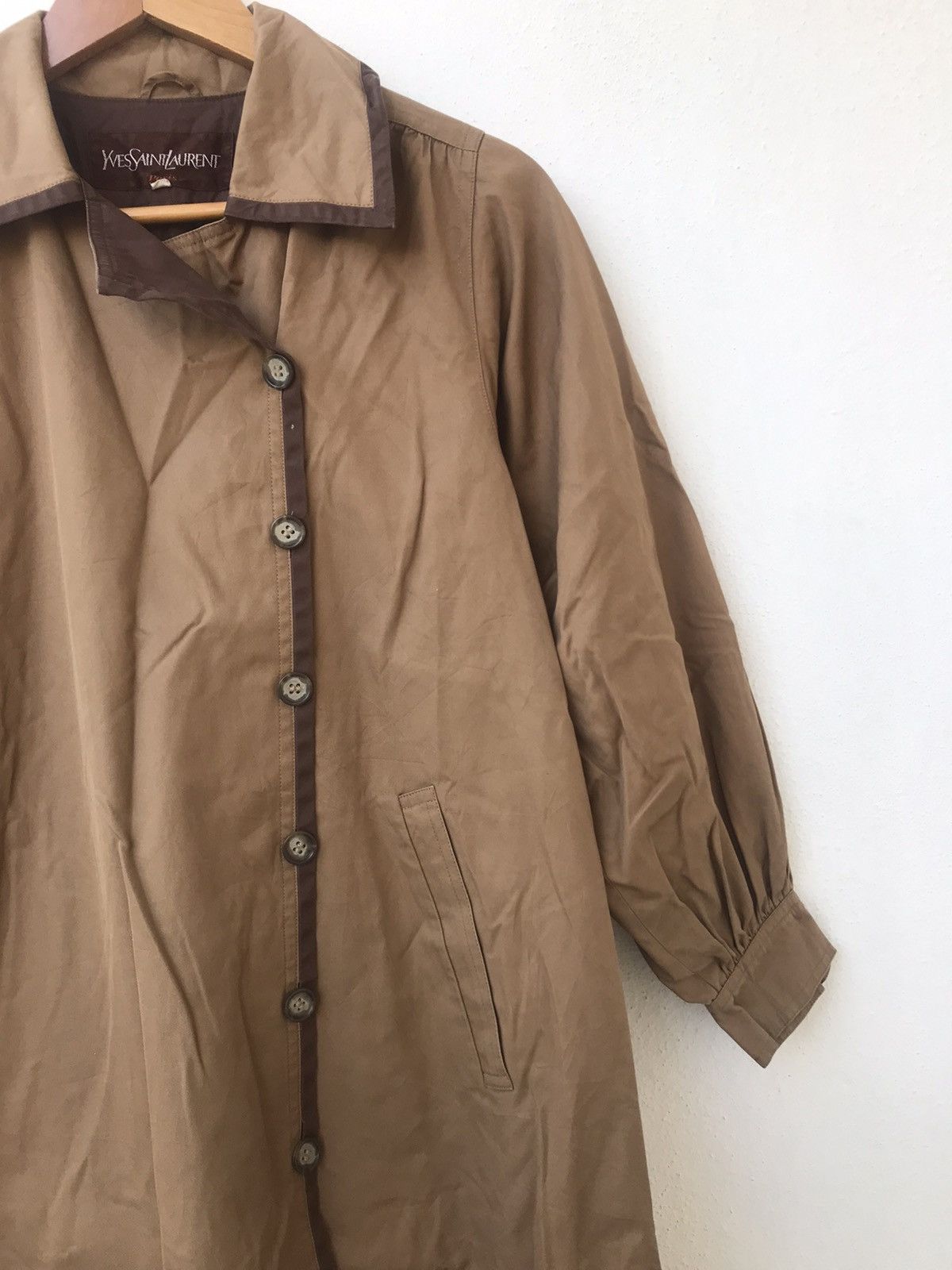 Yves Saint Laurent vintage Ysl trench coat Size S / US 4 / IT 40 - 2 Thumbnail