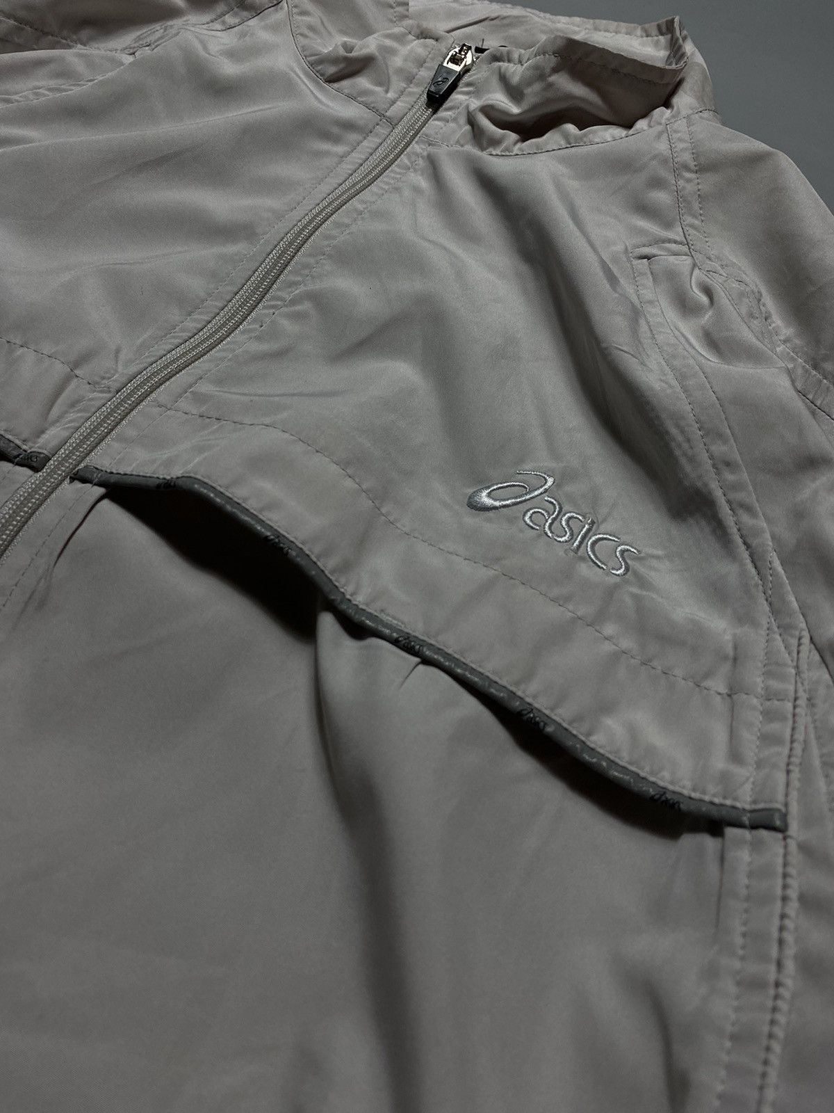 Asics ASICS vintage jacket with drawstrings Size US L / EU 52-54 / 3 - 4 Thumbnail