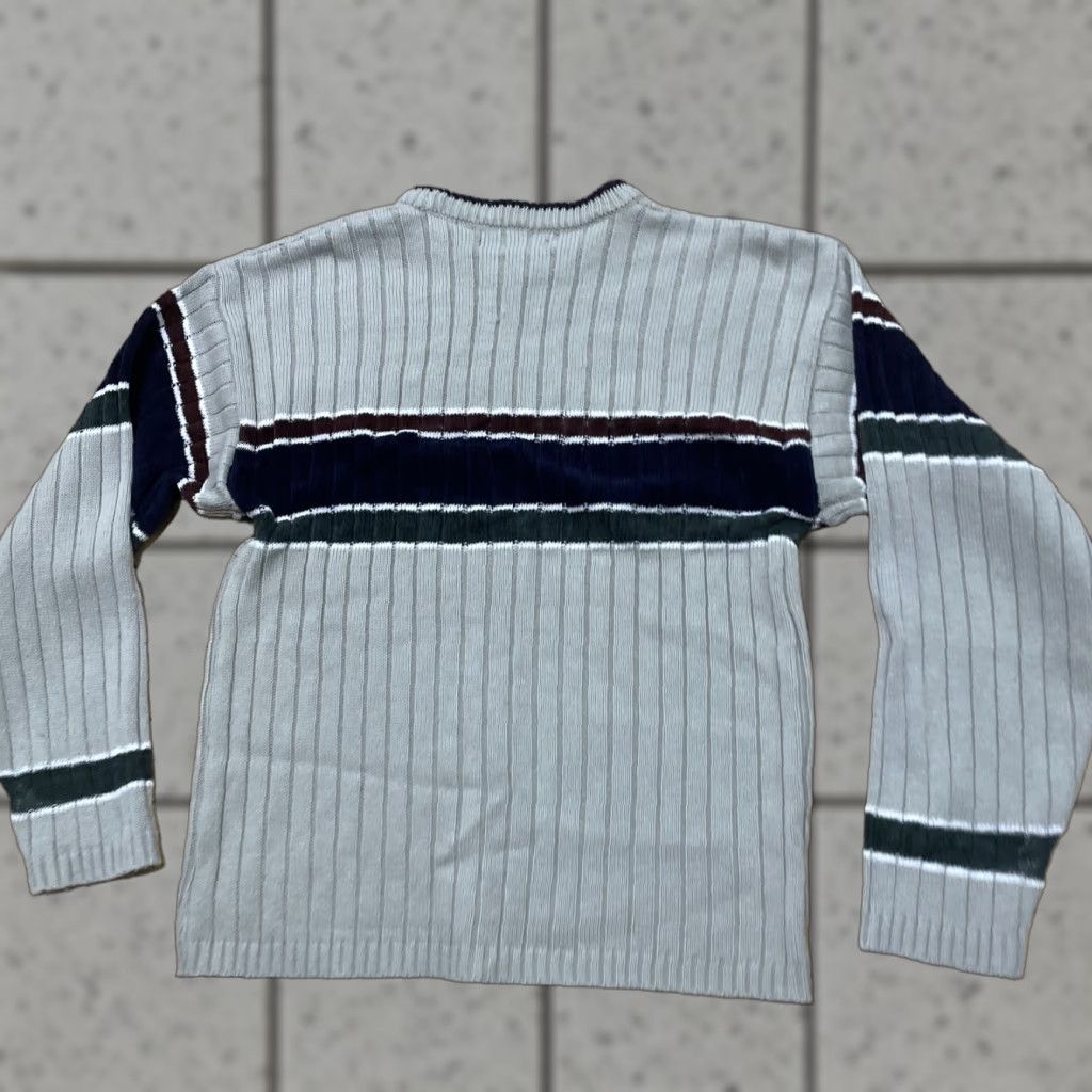 Vintage VTG Y2K X-Treme Gear Sweater Women XL Ribbed 20 Tan Gray Boho Classic 1990s 2000s Crew Neck Pullover Knit Women Size XL / US 12-14 / IT 48-50 - 1 Thumbnail