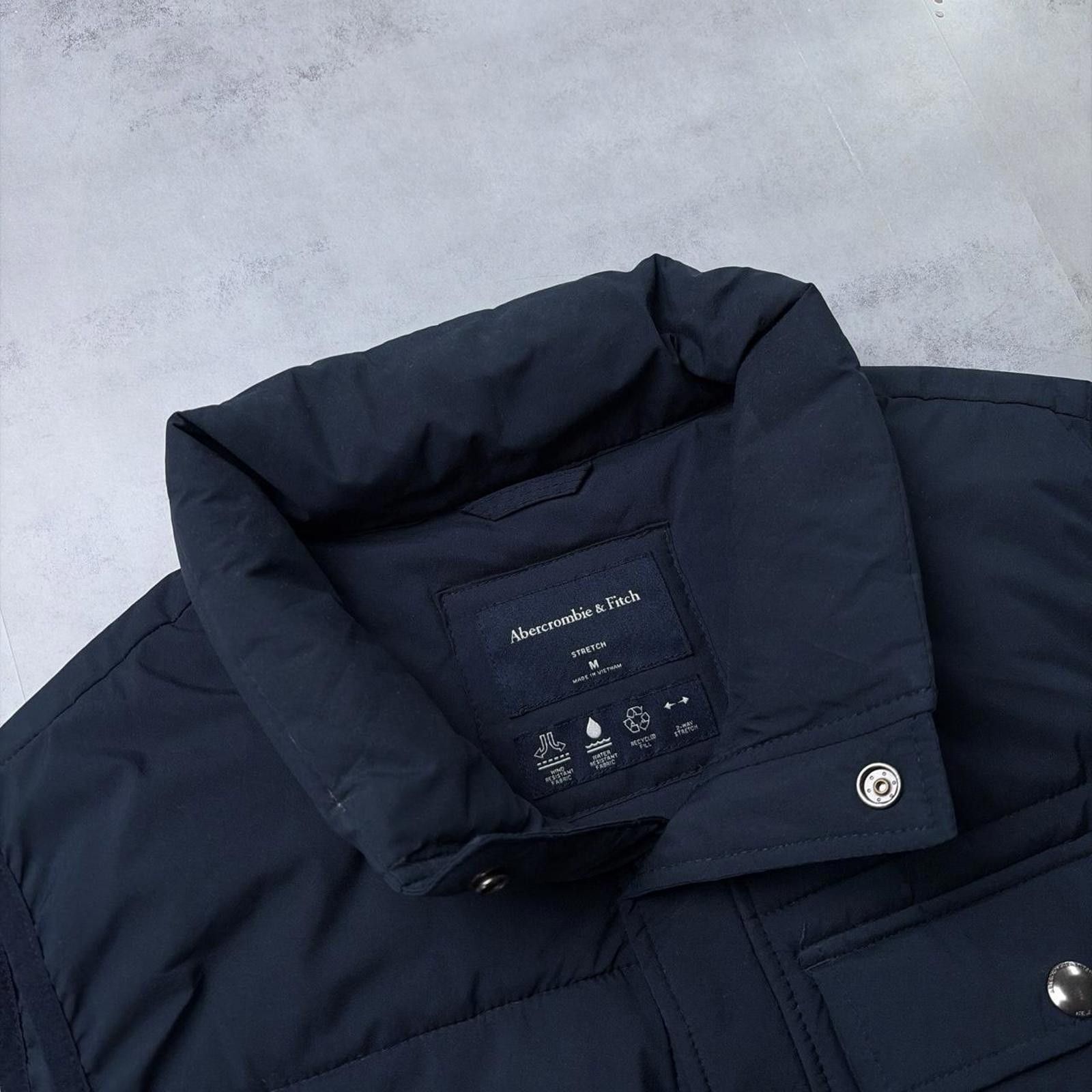 Abercrombie & Fitch Y2K Navy Abercrombie & Fitch Grunge Puffer Vest Size US M / EU 48-50 / 2 - 6 Thumbnail