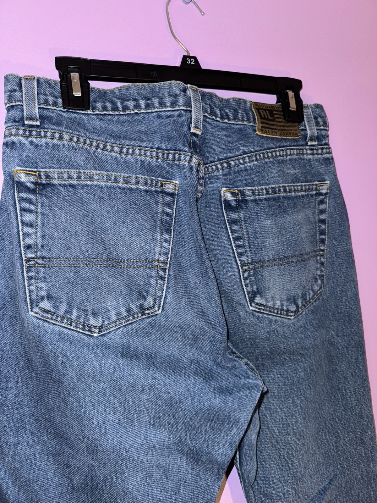 Polo Ralph Lauren × Ralph Lauren × Vintage Vintage Polo Ralph Lauren denim Size US 31 - 6 Thumbnail