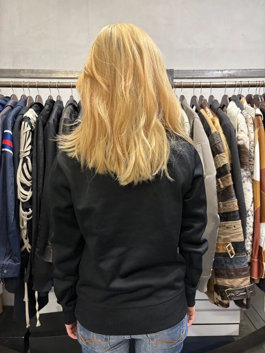 Acne Studios SS2015 Acne Studios Black Vernina B Blur Crewneck Sweater Size XXS / US 00 / IT 34 - 4 Thumbnail