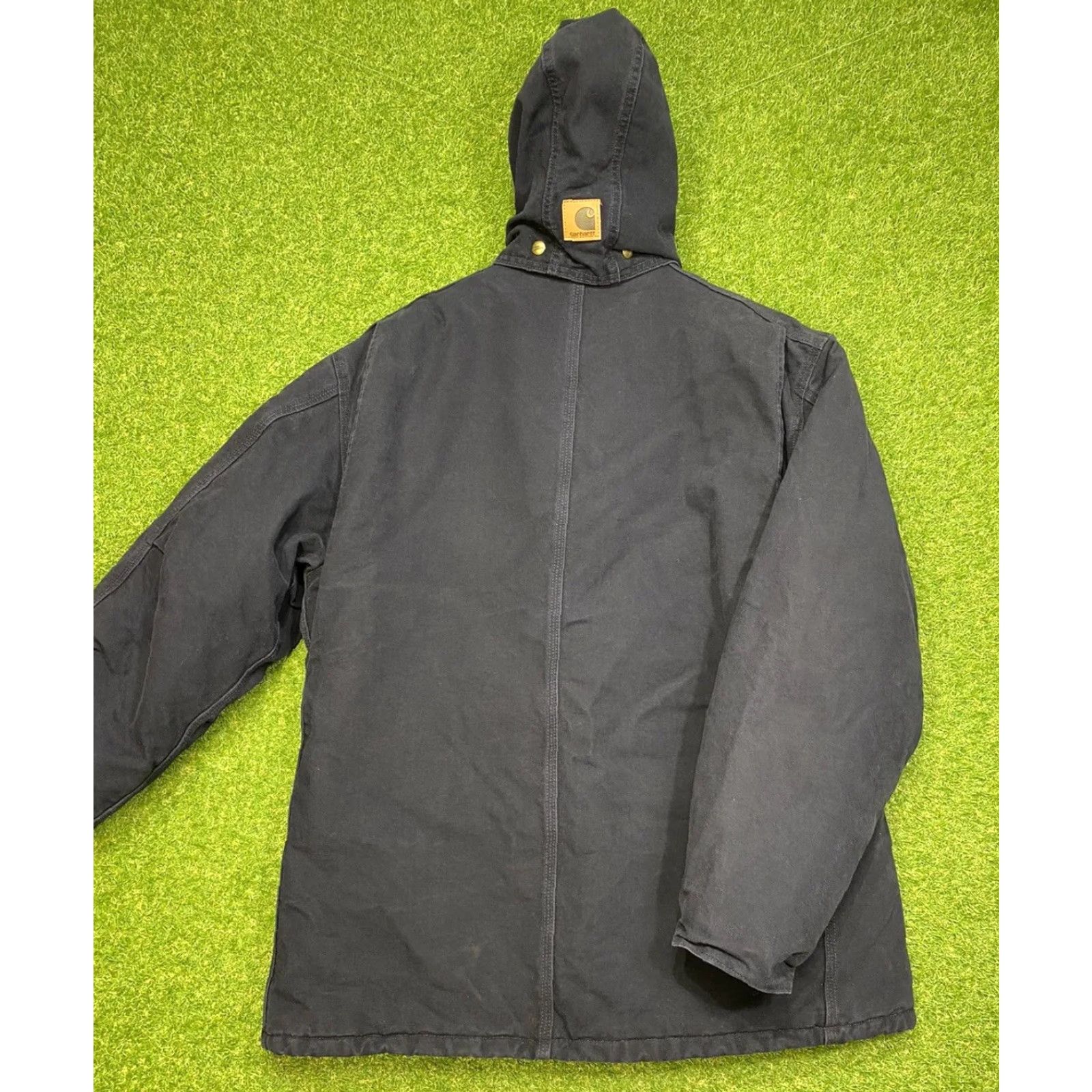 Carhartt VINTAGE Carhartt Jacket XLT Extra Large Tall C26 MDT Hooded chore coat Y2K Size US XL / EU 56 / 4 - 2 Thumbnail