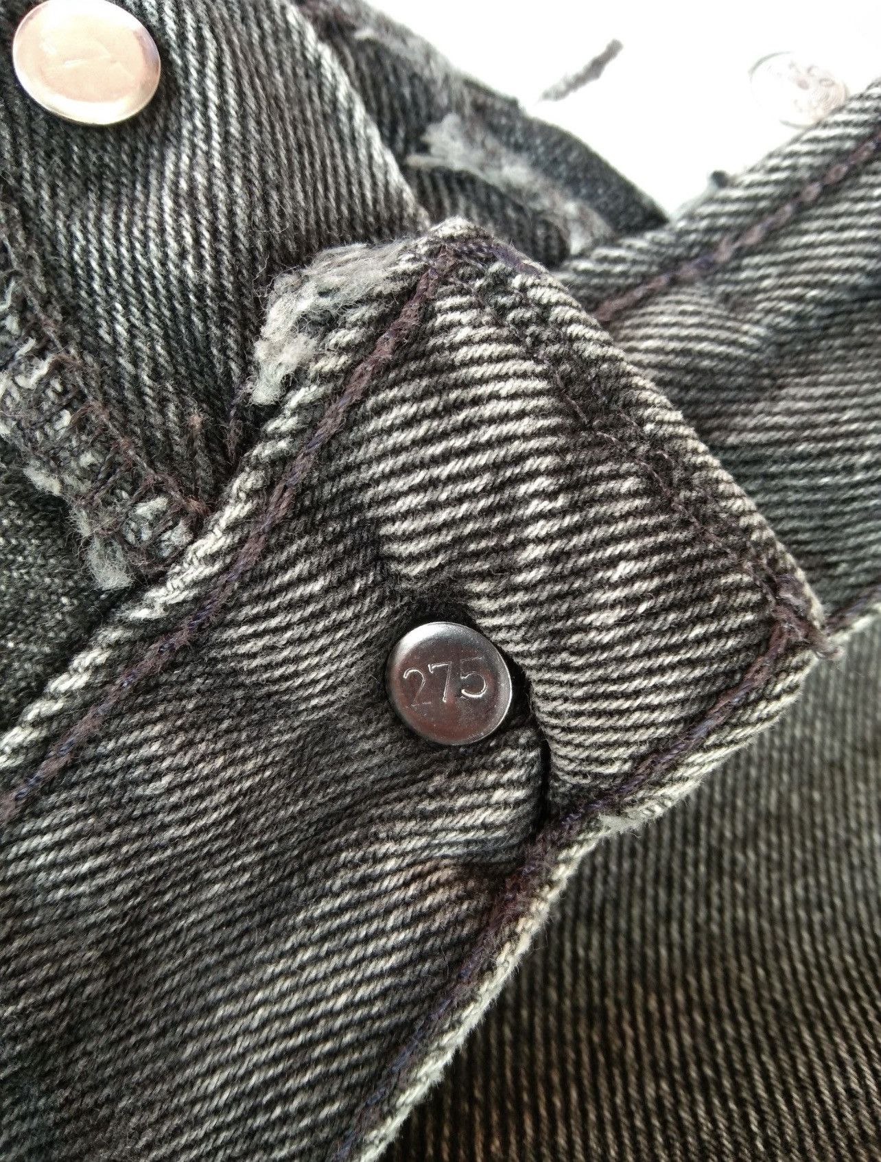 Levi's 90s Vintage Levi's 501 Faded Black Distressed Jeans 30x32 Size US 30 / EU 46 - 13 Thumbnail