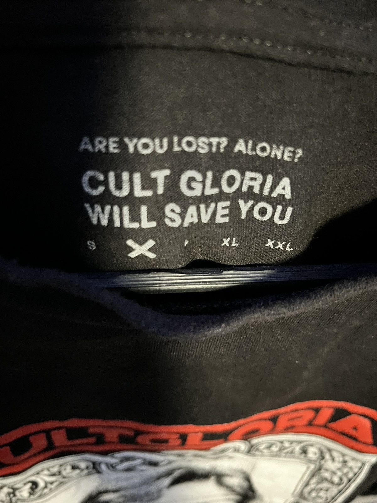 G59 Records CULT GLORIA - OPERA T- SHIRT (BLACK) MEDIUM Size US M / EU 48-50 / 2 - 2 Thumbnail