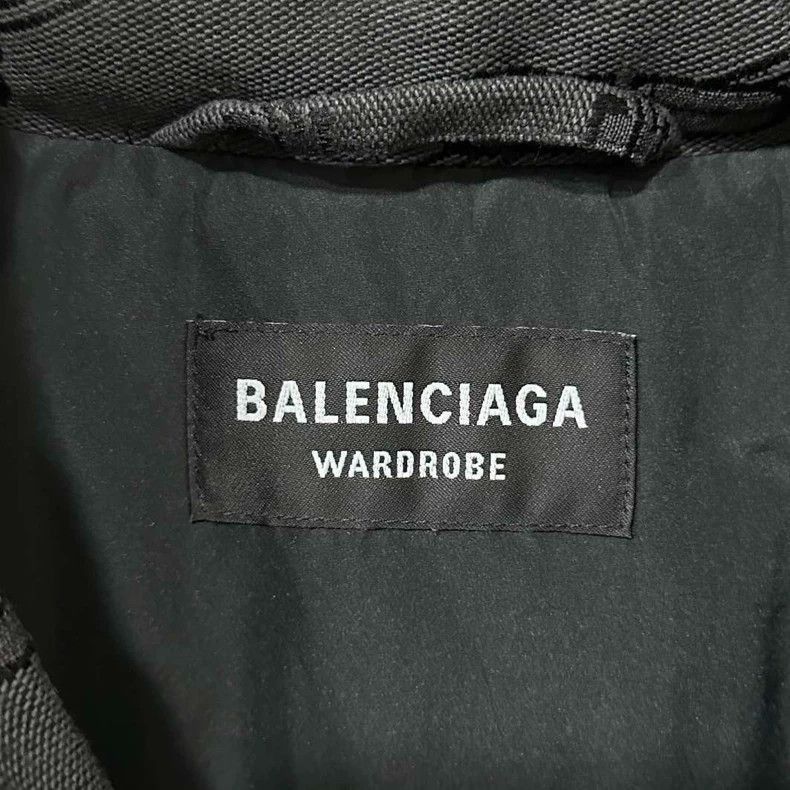Balenciaga Balenciaga Double B full printed logo cotton jacket-2506 Size US M / EU 48-50 / 2 - 6 Thumbnail