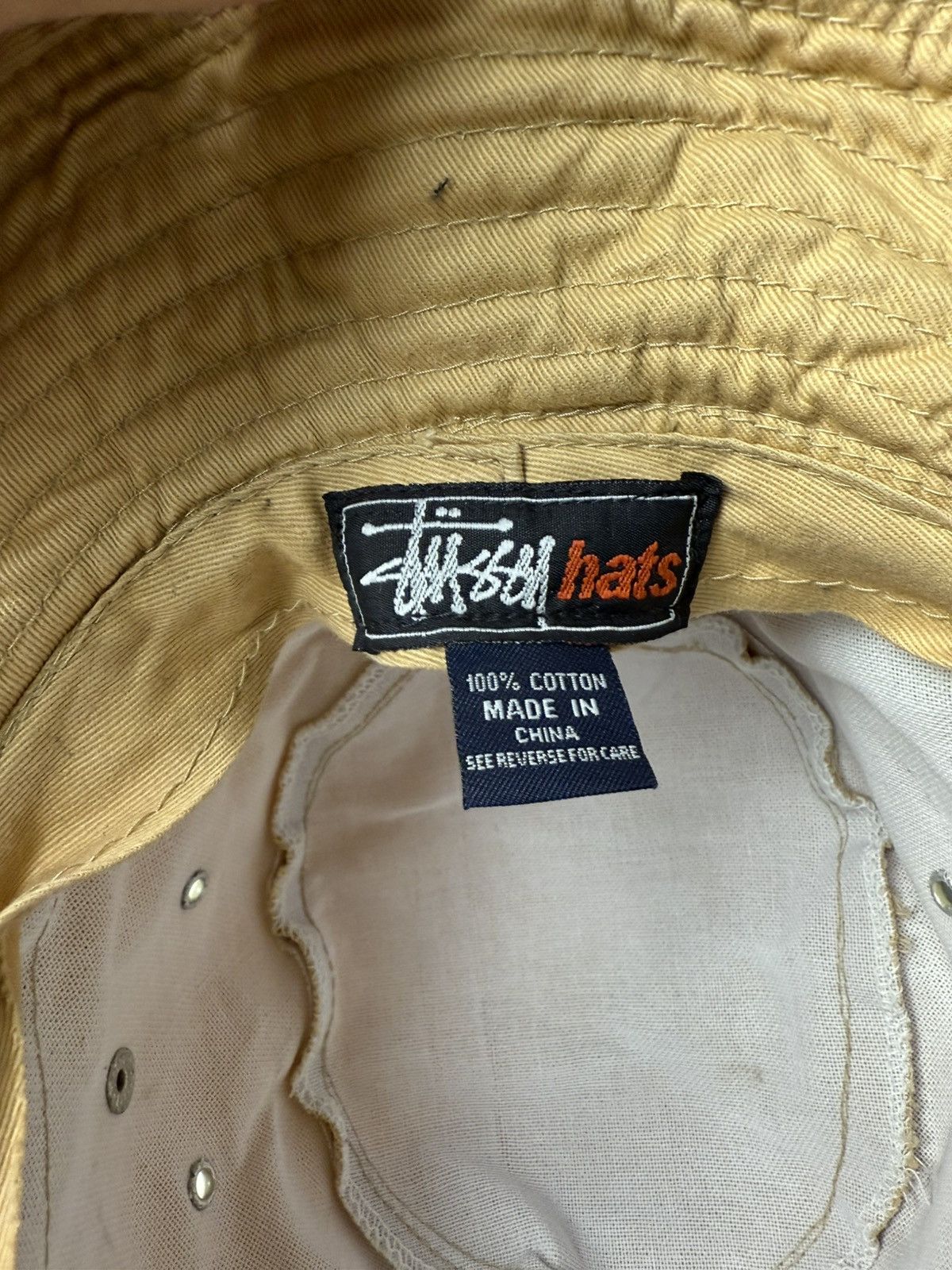 Stussy Vintage Stussy Bucket Hat Size ONE SIZE - 17 Thumbnail