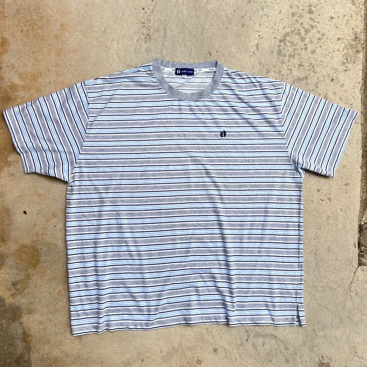 Hang Ten Vintage 90s Hang Ten Striped Oversized Tshirt Size US XL / EU 56 / 4 - 2 Thumbnail