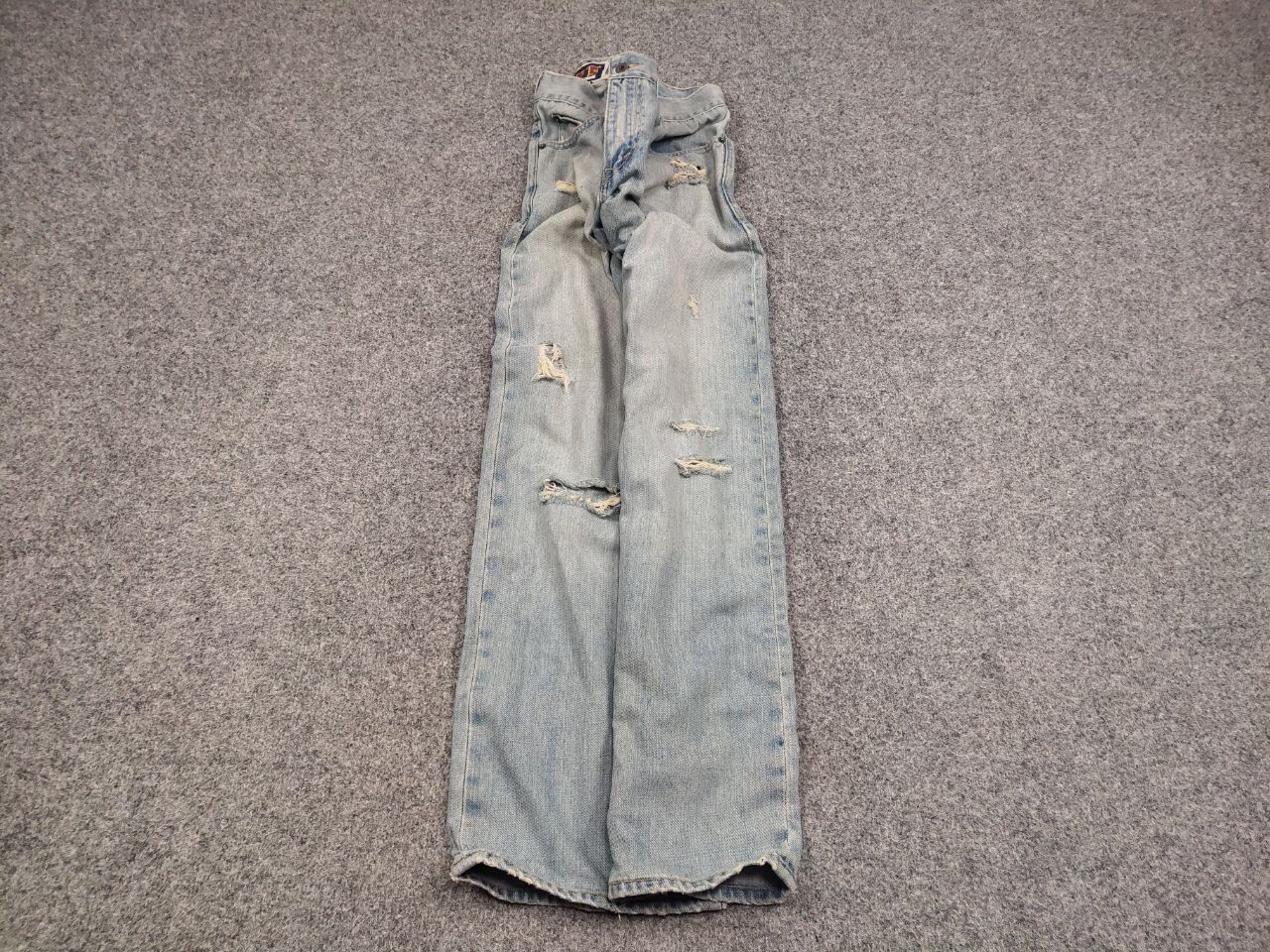 Levi's Vintage Levis 549 Baggy Light Wash Distressed Denim Jeans Size US 34 / EU 50 - 2 Thumbnail