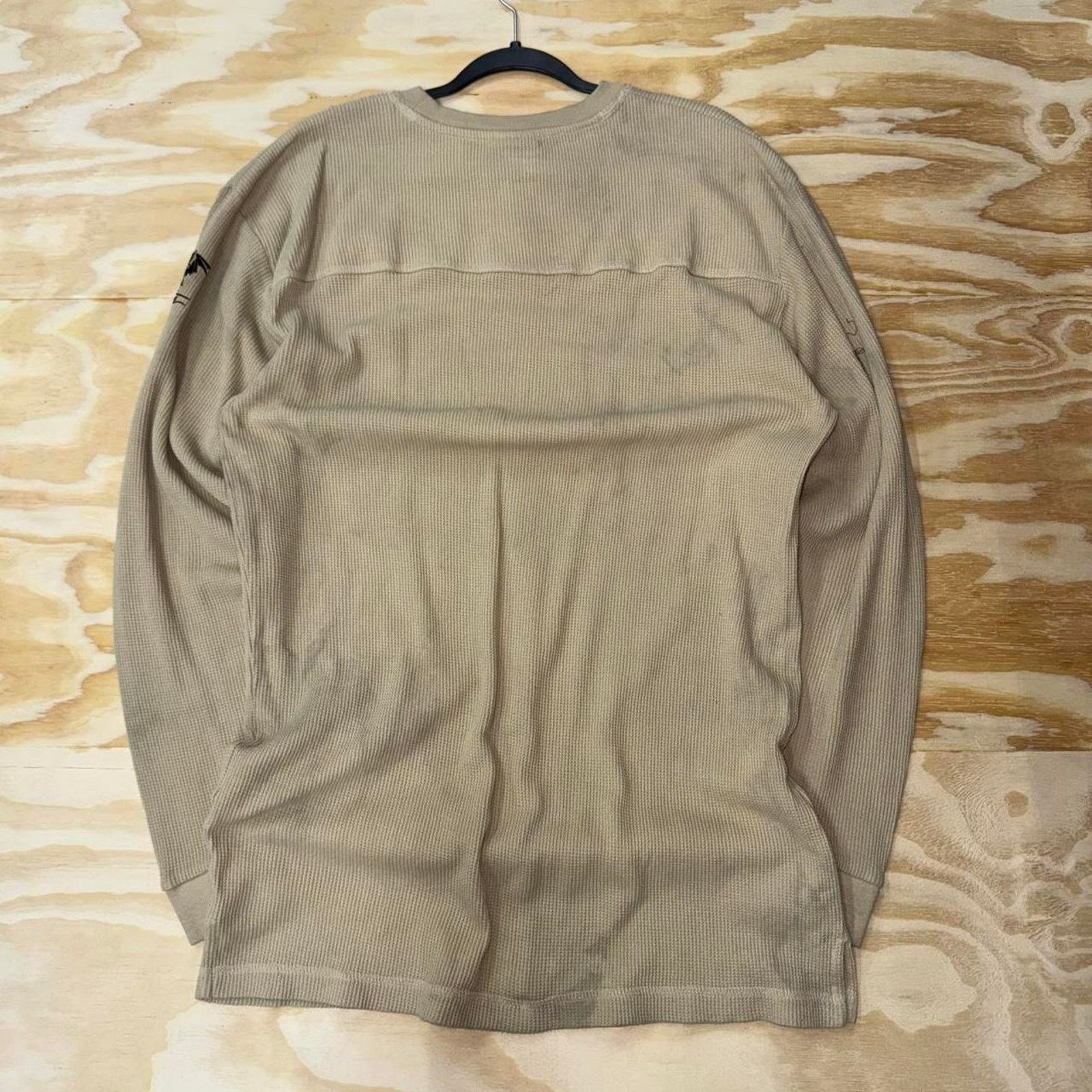 Vintage Vintage y2k ether brand grunge thermal ribbed long sleeve Size US XL / EU 56 / 4 - 2 Thumbnail