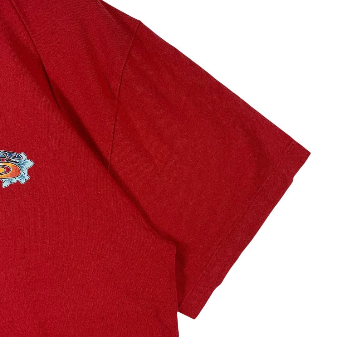 Vintage Vintage PIKO Big logo surfing red tee Size US XXL / EU 58 / 5 - 7 Thumbnail
