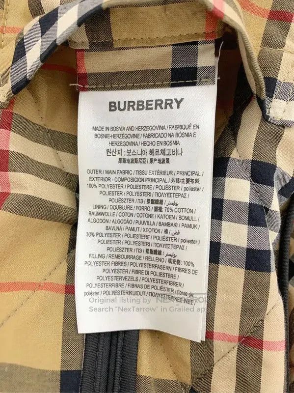 Burberry Burberry Black Quilted Women’s Jacket. Size XL / US 12-14 / IT 48-50 - 7 Thumbnail