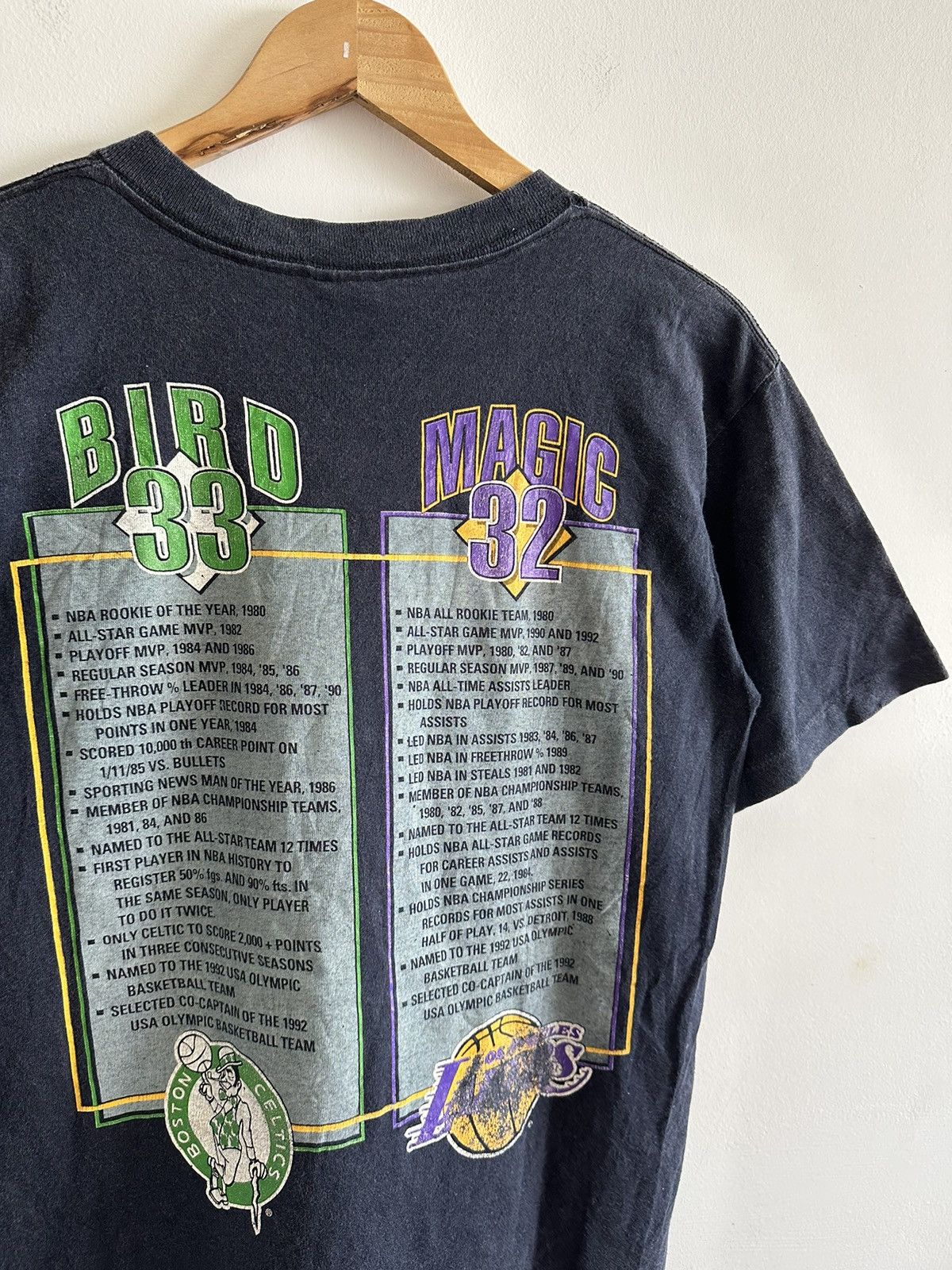 NBA Vintage 90’s NBA DREAM TEAM LARRY BIRD MAGIC JOHNSON Size US M / EU 48-50 / 2 - 2 Thumbnail
