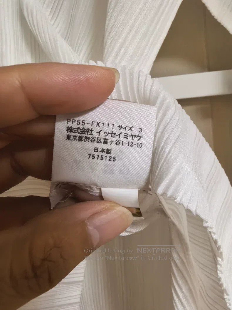 Issey Miyake Issey Miyake Crew Neck Shirt Size L / US 10 / IT 46 - 3 Thumbnail