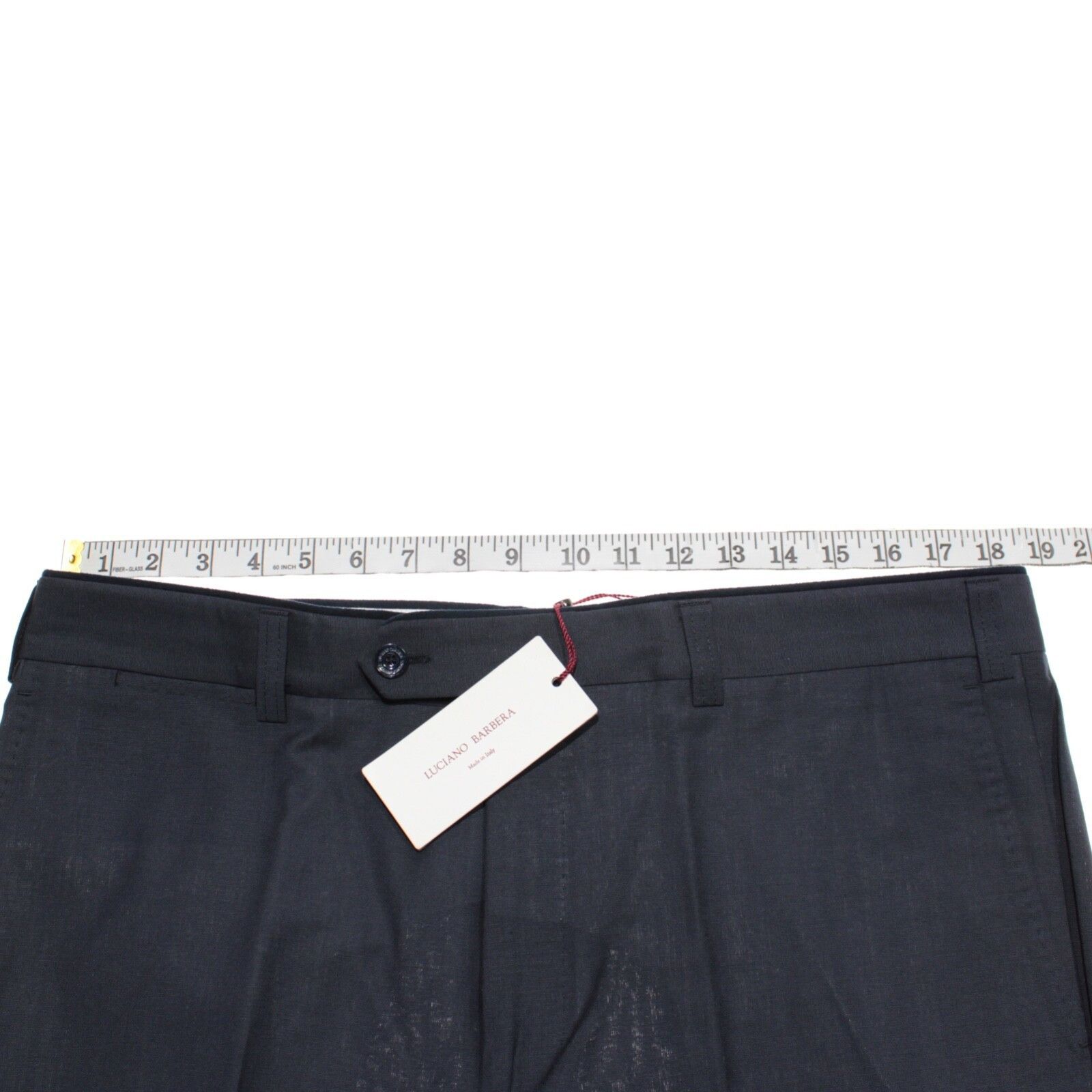Luciano Barbera Luciano Barbera New with tags Dress Pants Size 38 US In Blue Size US 38 / EU 54 - 7 Thumbnail